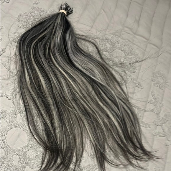 Elegant Black and Gray Hair Extensions,All Products : American Fashion Style Bags On Sale